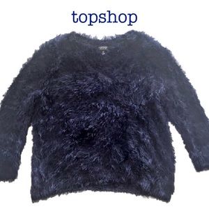 Topshop fuzzy sweater.